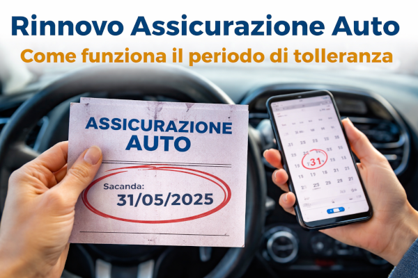 Rinnovo assicurazione auto: come funziona il periodo di tolleranza e cosa rischi davvero